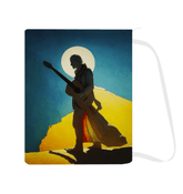 SurArt 113 Laundry Bag displayed in a modern home interior.